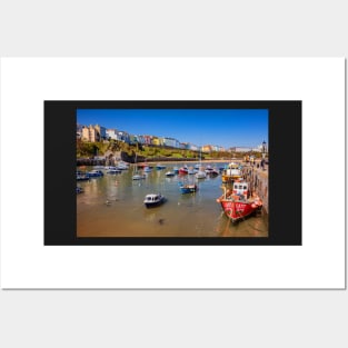 Tenby Harbour, Pembrokeshire Posters and Art